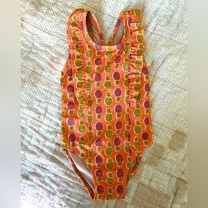 Brand New! Never been worn girls 3T pineapple swimsuit